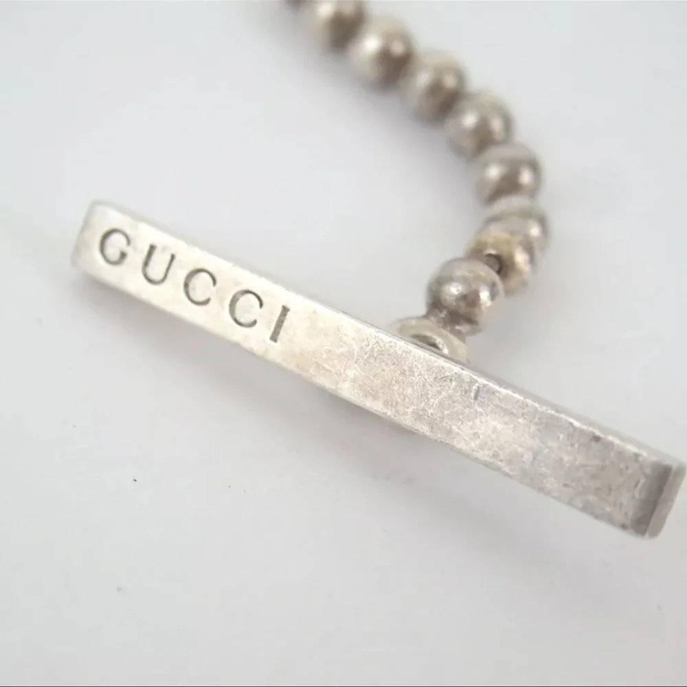 Gucci Silver Interlocking G Necklace SİLVER 925 - Picture 8 of 11